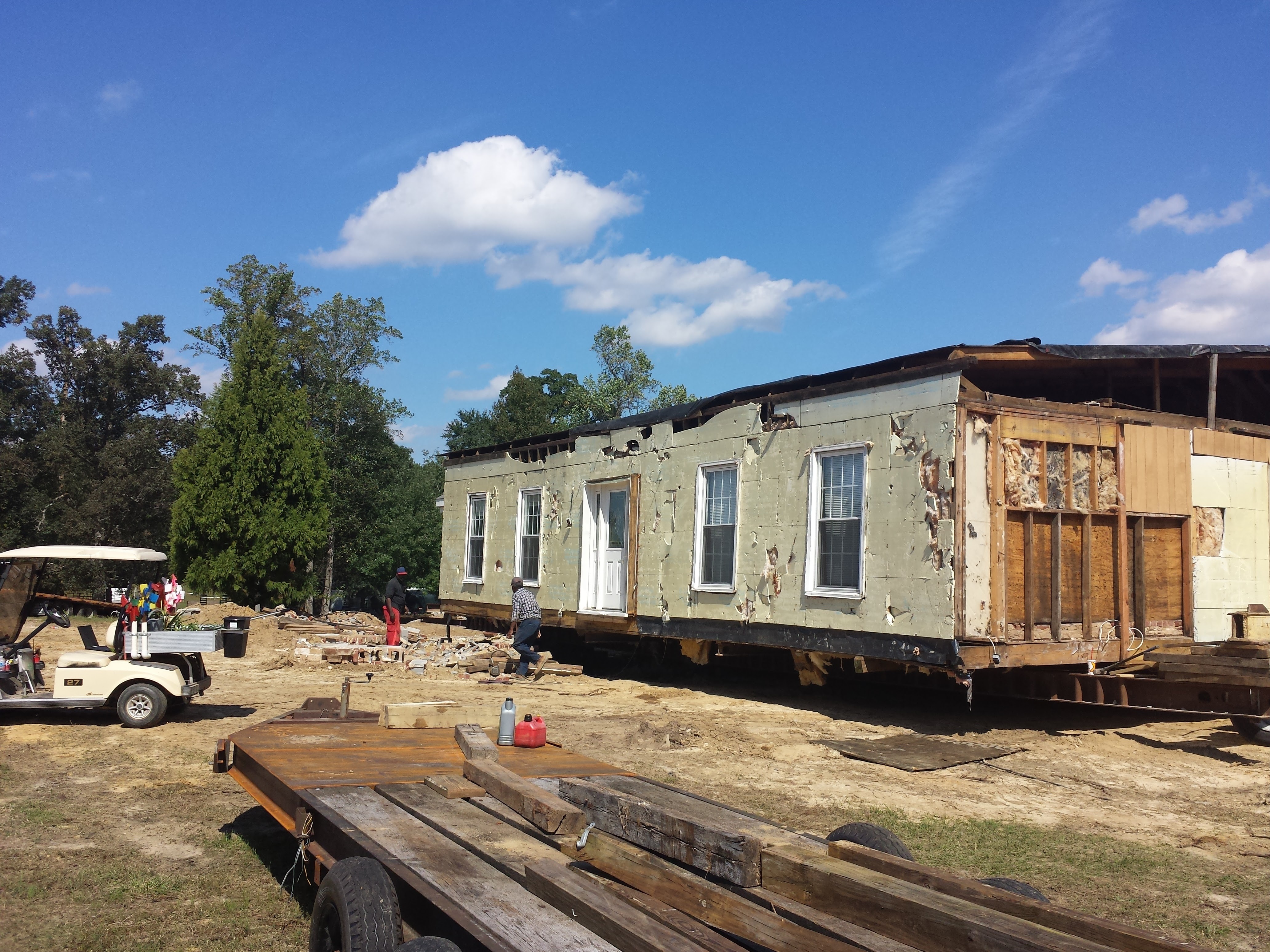 2017 9205 house move just before loading