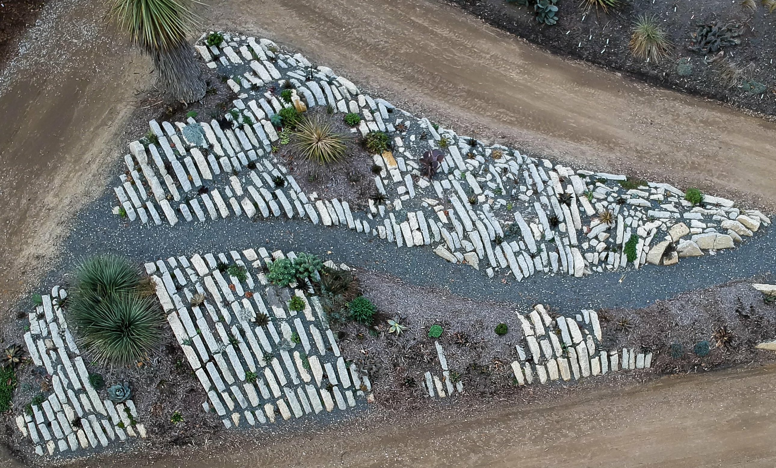 2018 Crevice garden section 1 overhead (J. Sumerell) 