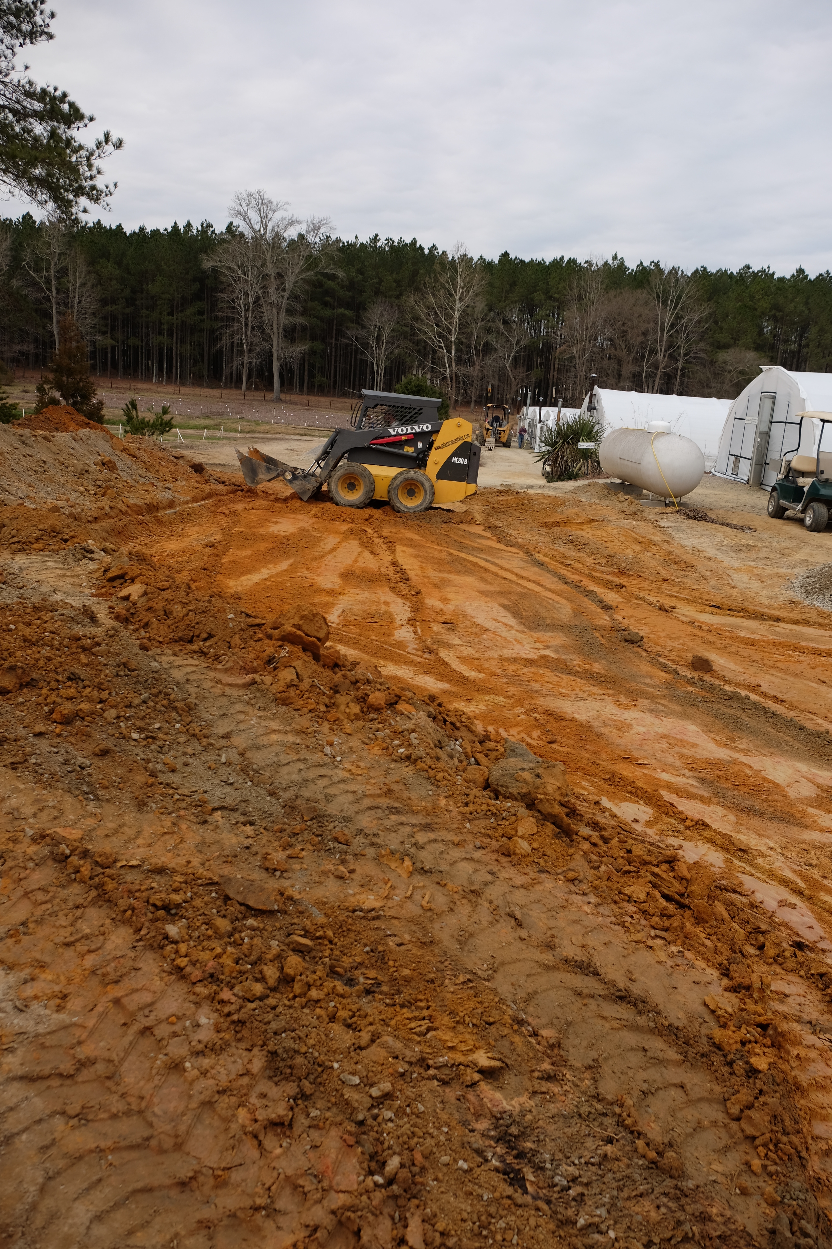 2016 - Crevice garden grading prep #3